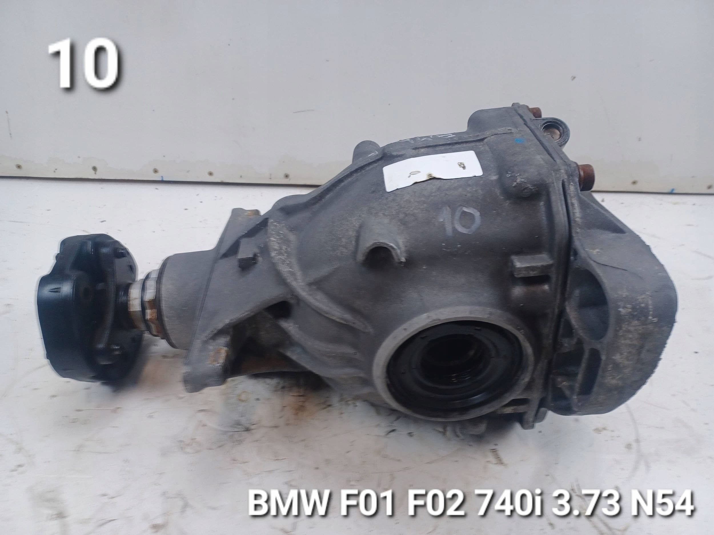Diferencial trasero BMW 740i F01 F02 N54 3.73 7573821 usado 2