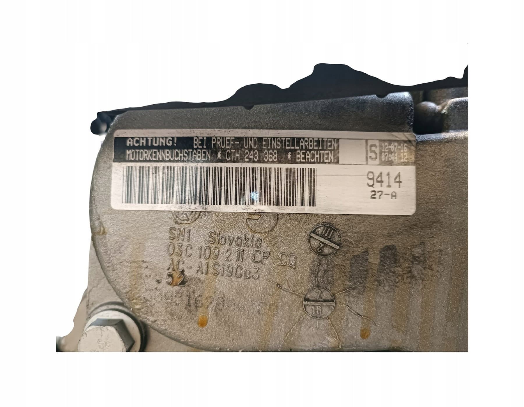 Motor Completo Audi Skoda Seat VW Golf VI 1.4 TSI Cth usado 5