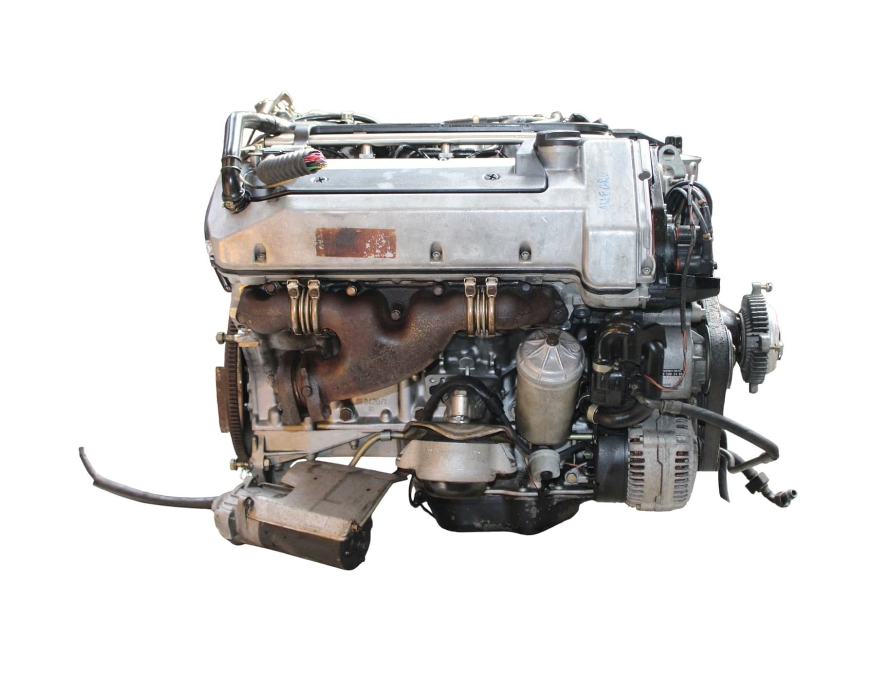 Motor de gasolina Mercedes SL R129 500 5.0 M119.011 completo usado 4