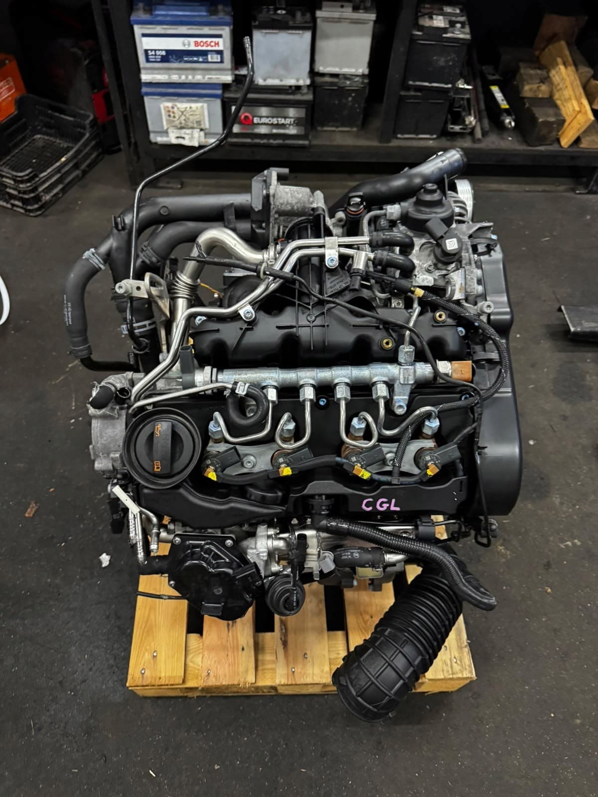 Motor Completo Audi 2.0 TDI Cgl Cglb Cgla usado 2