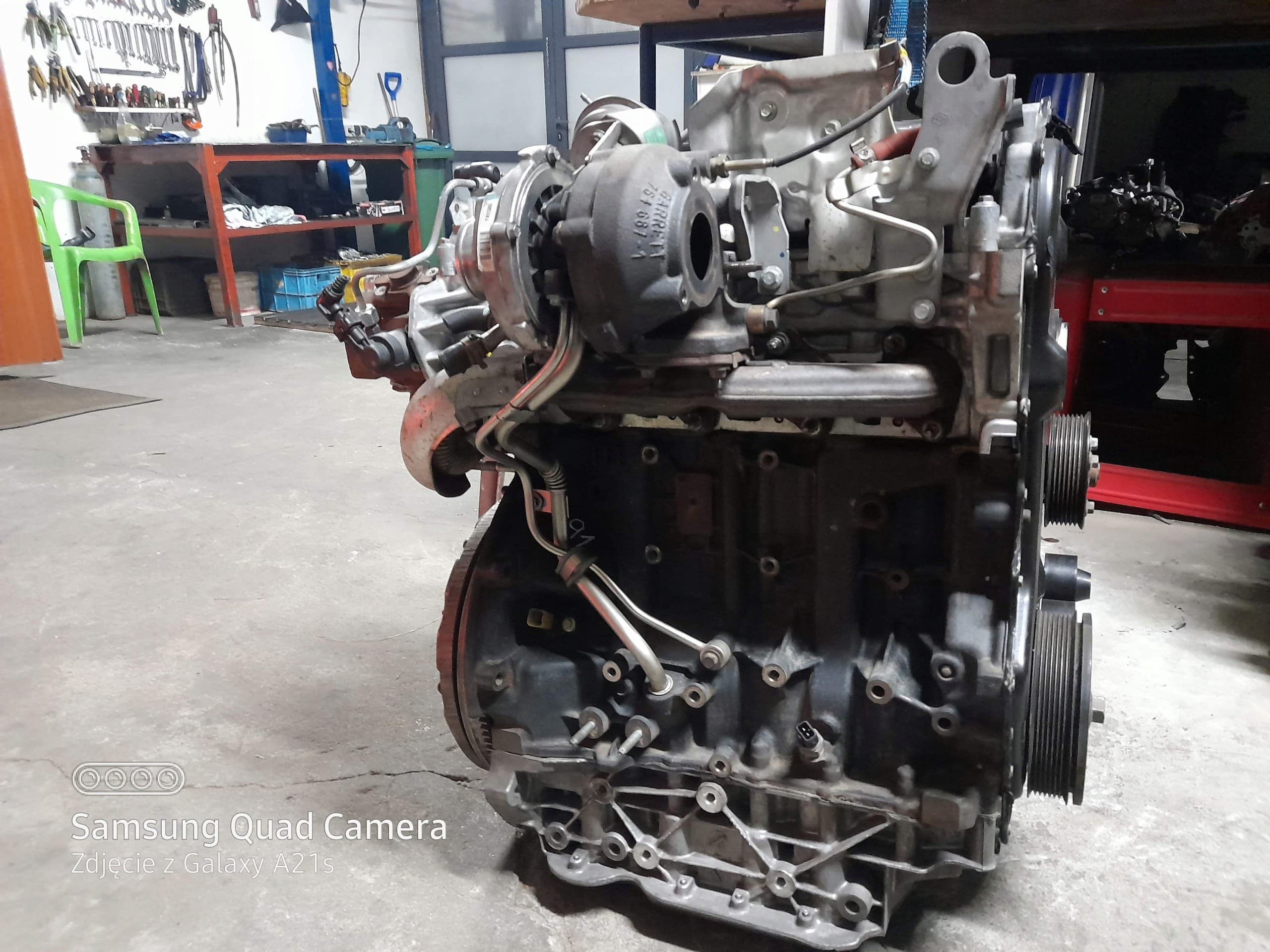 Motor 2.0 DCI Nissan Qashqai M9R 830 M9R 832 usado 3