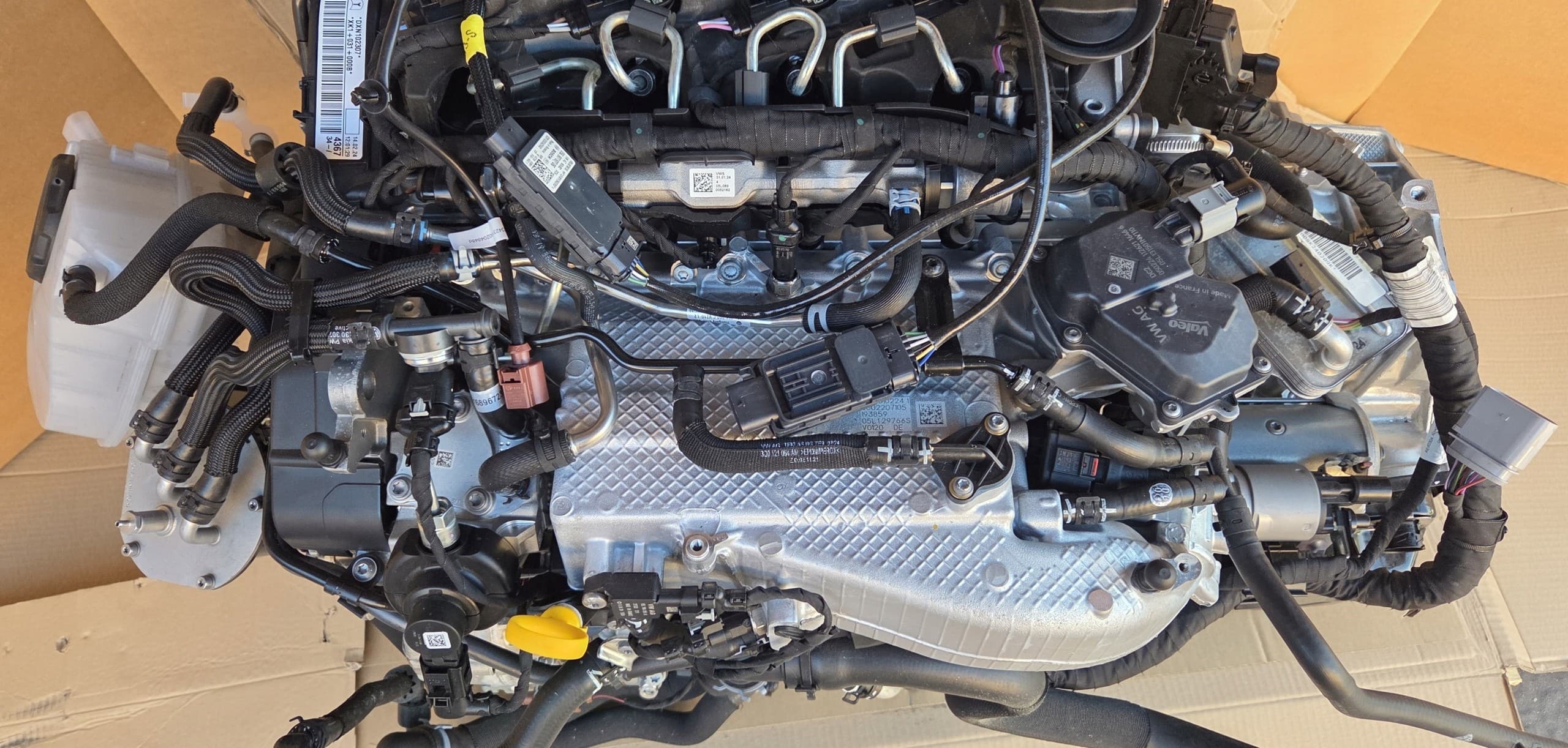 Motor completo VW Tiguan Iii CT1 2.0 TDI Dxn Dxna usado 9