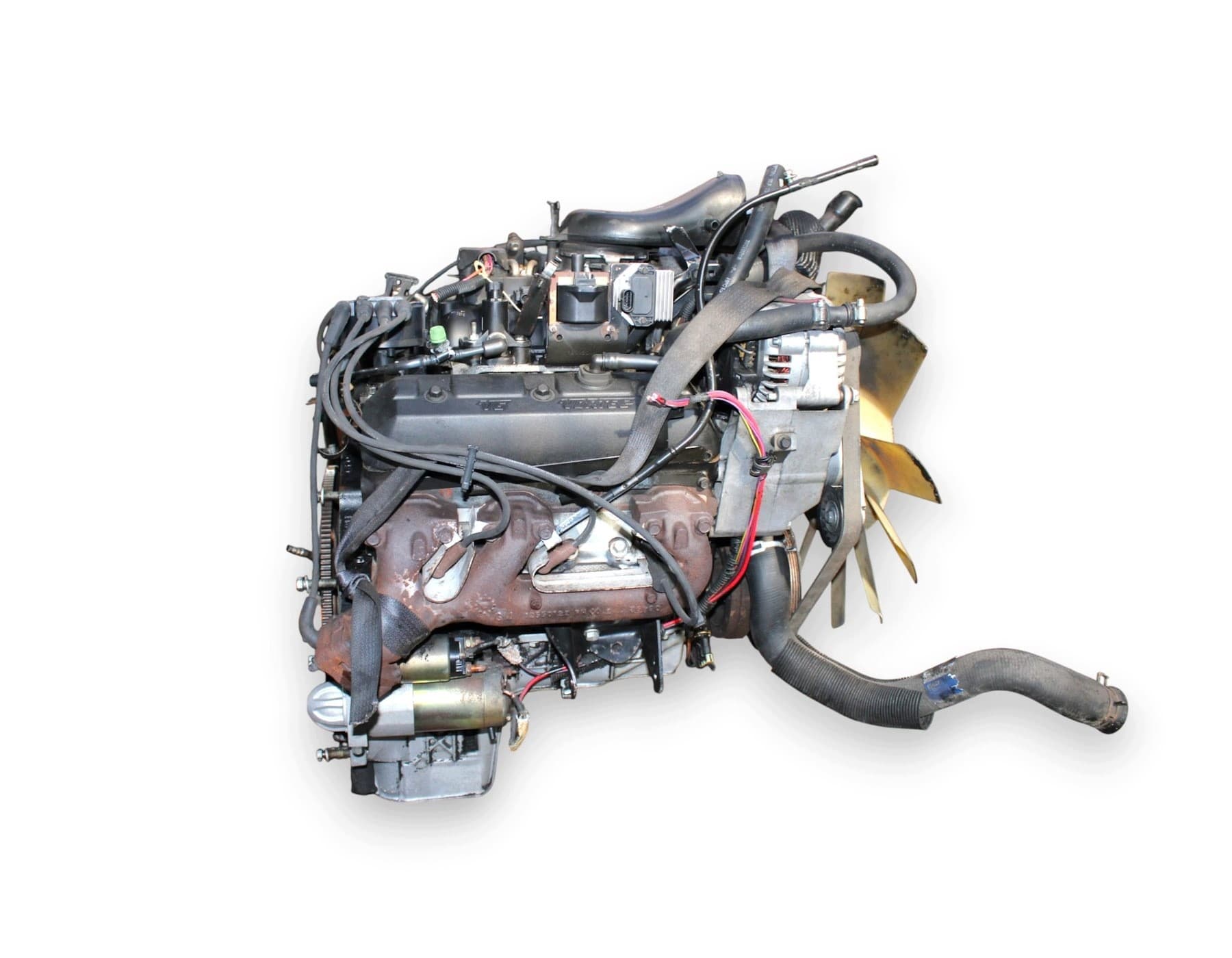 Motor de gasolina Volvo Penta 4.3 V6 LG Vortec completo usado 5