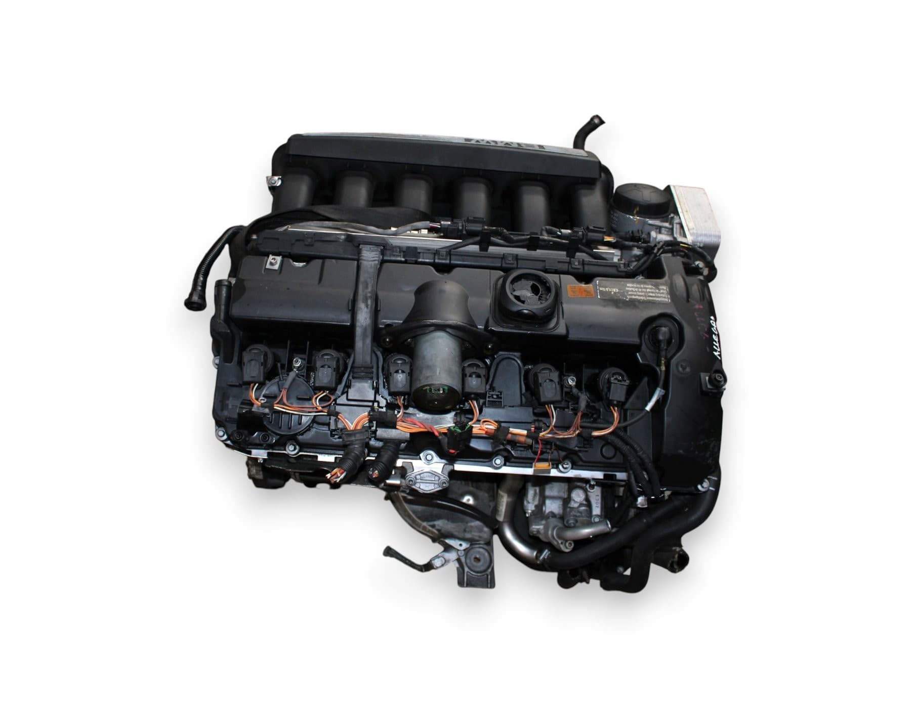 Motor de gasolina BMW Serie 3 E90 330i 3.0 N52B30AE completo usado 5