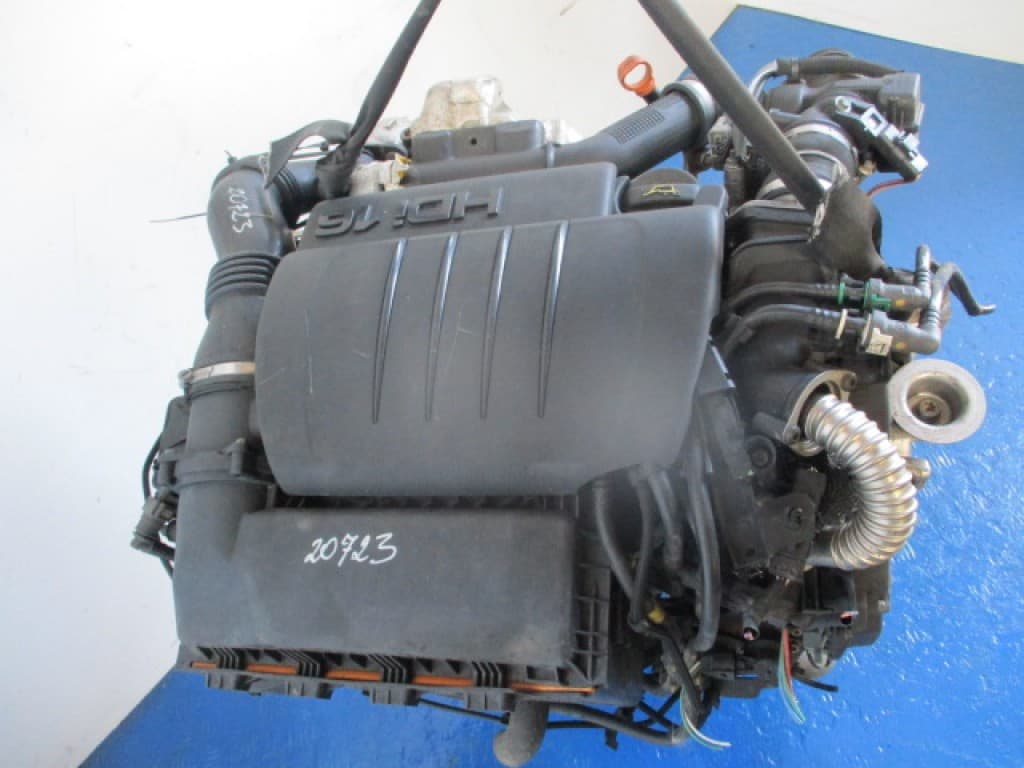 Motor Diésel Peugeot 308 T7 1.6HDI 90CV Código 9H02 usado 7