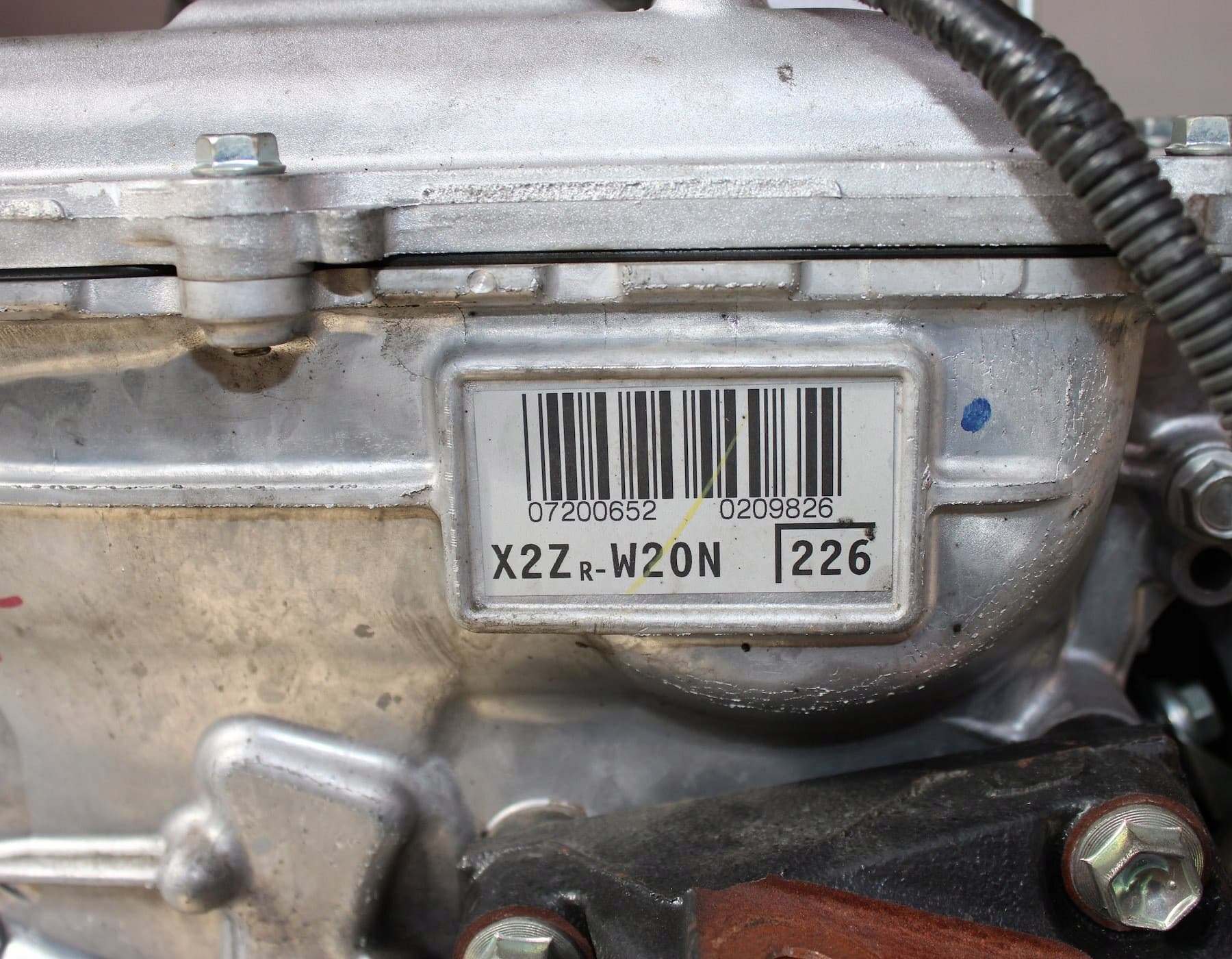 Motor de gasolina Toyota Prius Iii 1.8 2ZR X2ZR-W20N usado 7