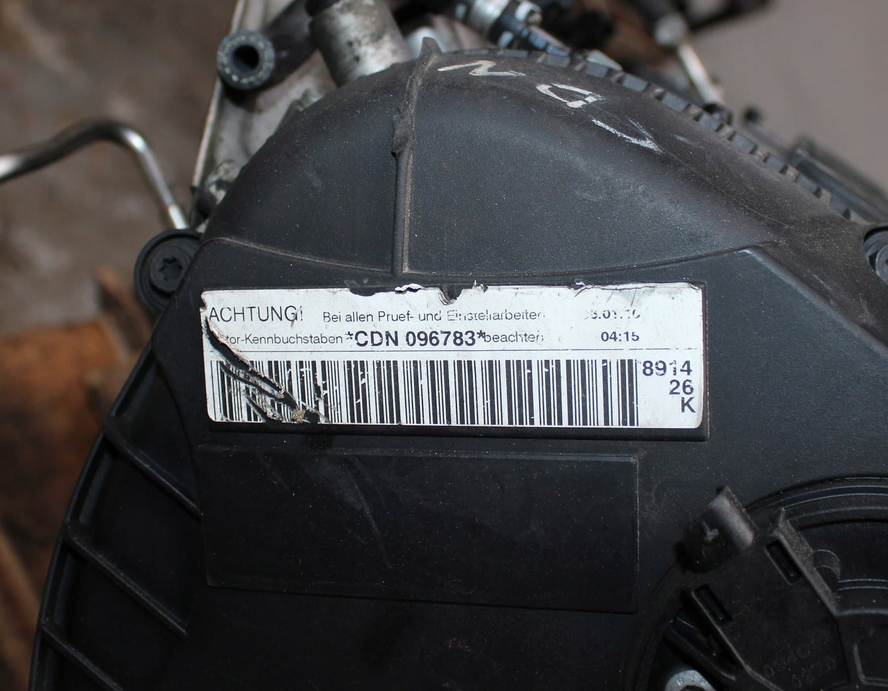 Motor de gasolina Audi A4 B8 2.0 Tfsi Cdn usado 6