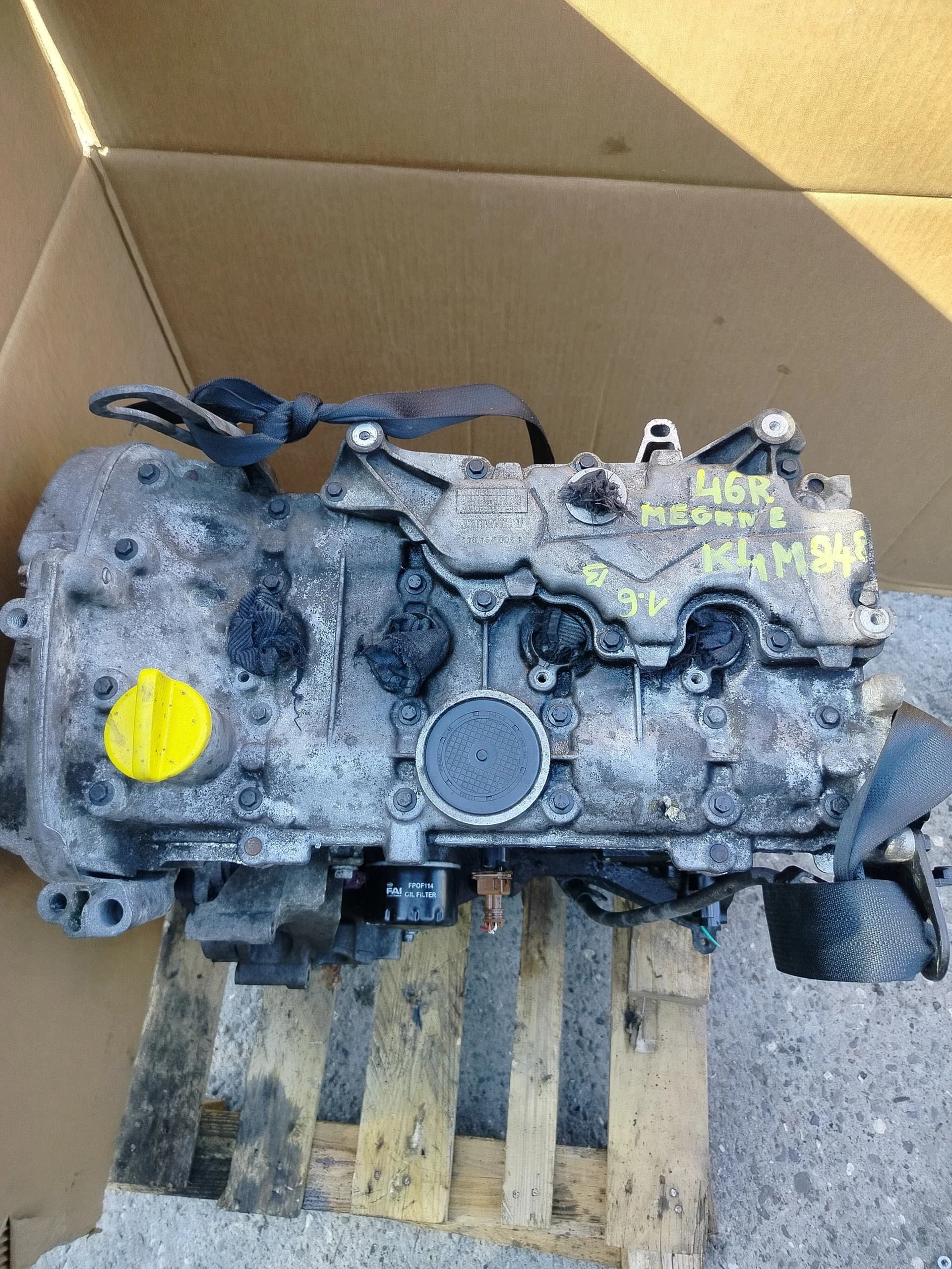 Motor Renault Megane Iii Scenic Iii 1.6 B K4MP848 K4M848 usado 3
