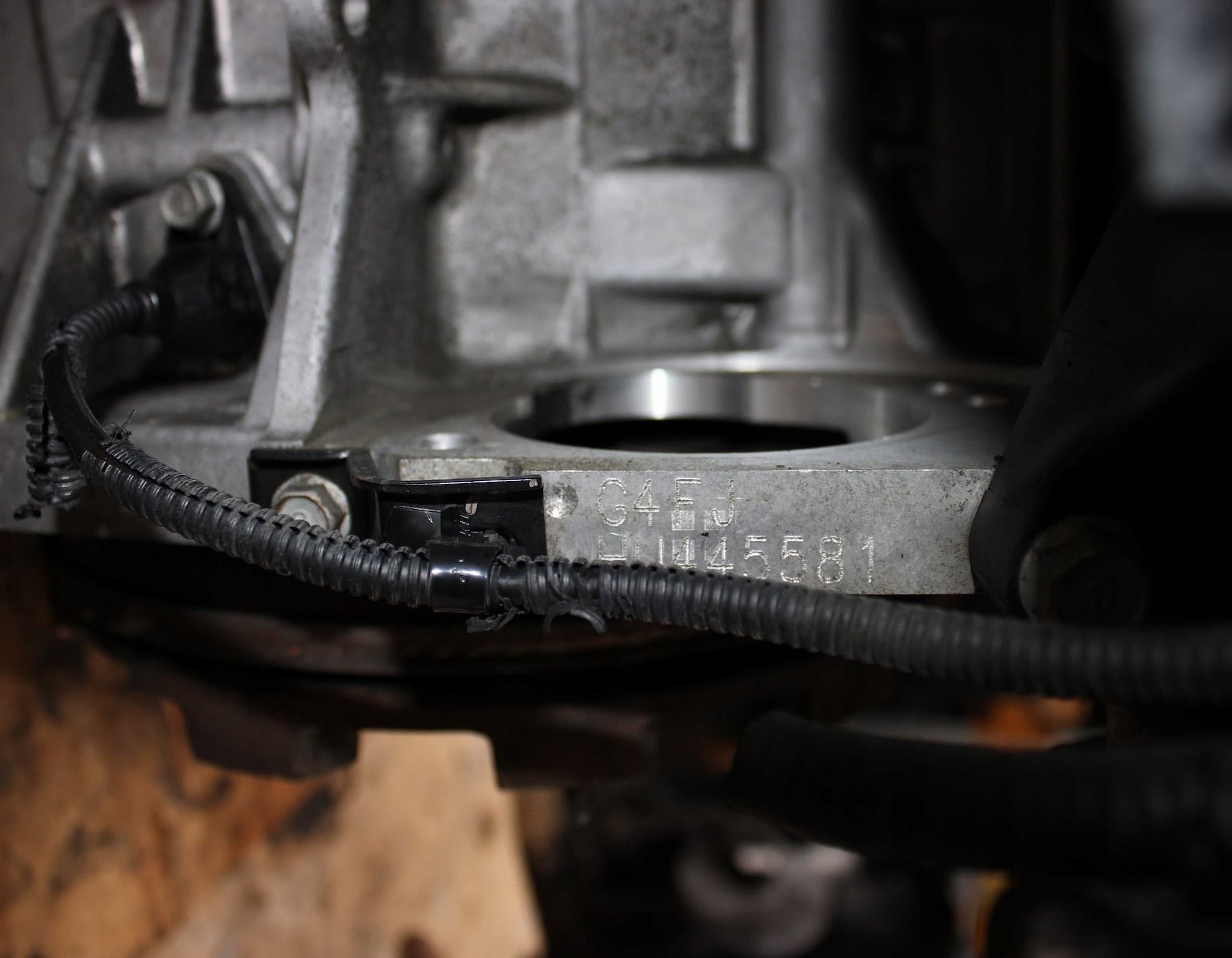 Motor de gasolina Hyundai i30 1.6 T-Gdi G4FJ usado 6