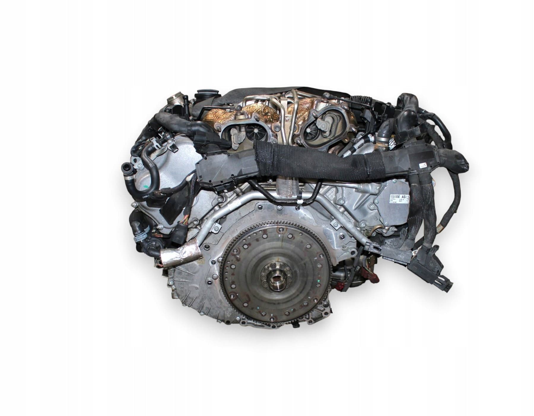 Motor de gasolina Audi A8 D4 4.0 Tfsi Ceu completo usado 4