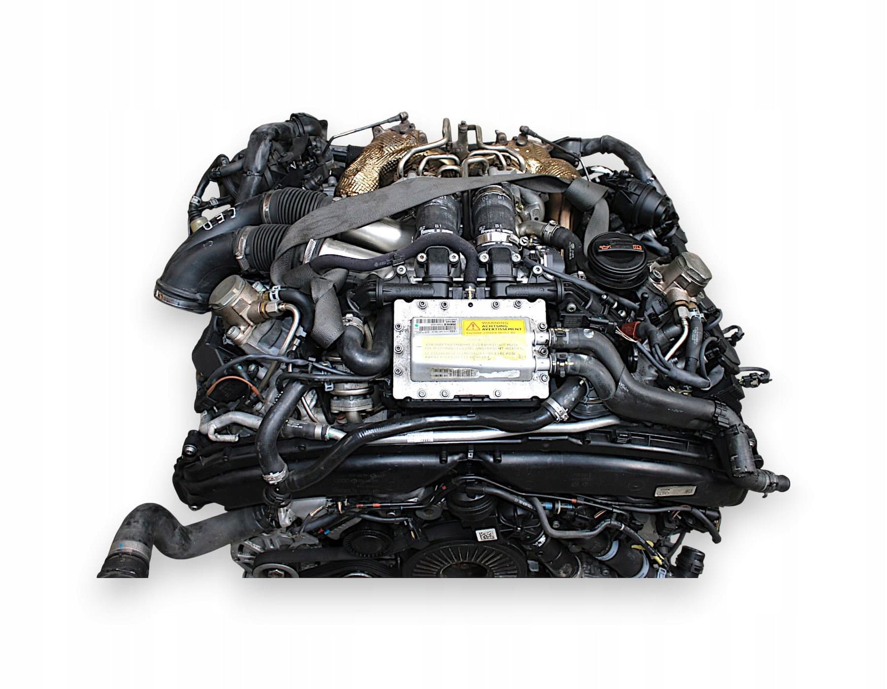 Motor de gasolina Audi A8 D4 4.0 Tfsi Ceu completo usado 6