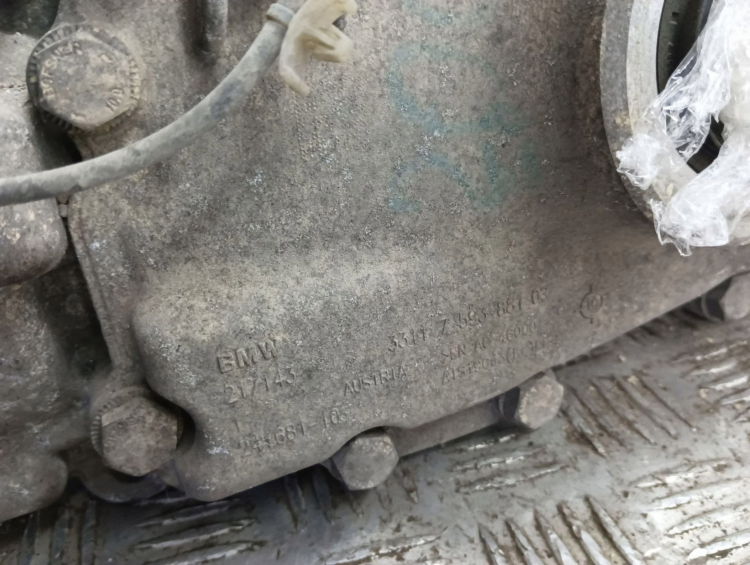 Diferencial trasero Mini Cooper Countryman R60 980347809 usado 8