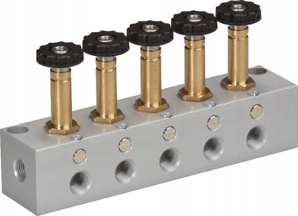 Válvula electromagnética 3/2 vías NC 1/8 4F Kramp nuevo