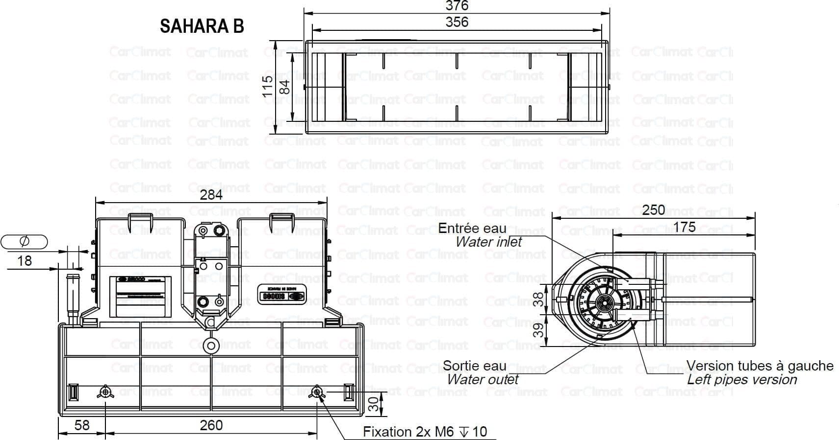 Calefactor con Rejilla Sahara C 12V nuevo 4
