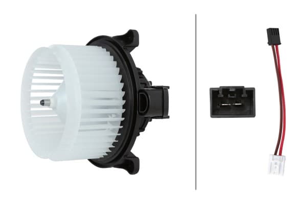 Ventilador Interior Hella 8EW 366 402-411 nuevo