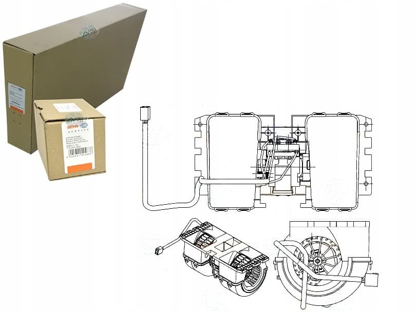 Ventilador Soplador Behr Hella nuevo 2