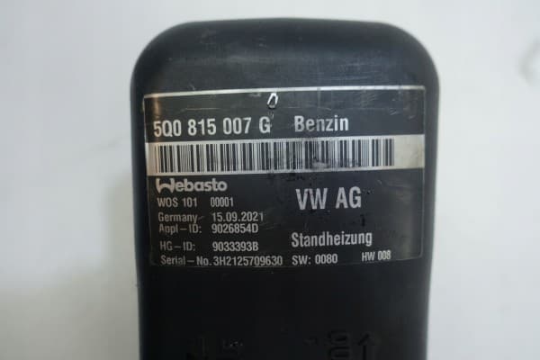 Webasto VW Audi Skoda Seat 5Q0815007G usado 6
