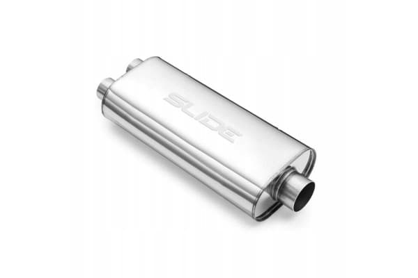 Silenciador Central 76mm Slide 304SS 550mm usado