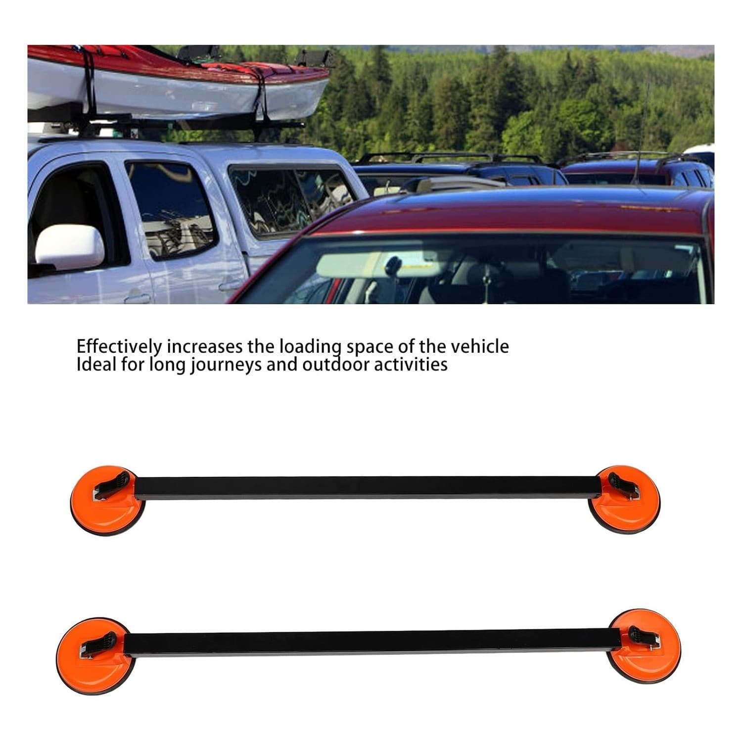 Barras de Techo Universales 2 Piezas 92 cm nuevo 3
