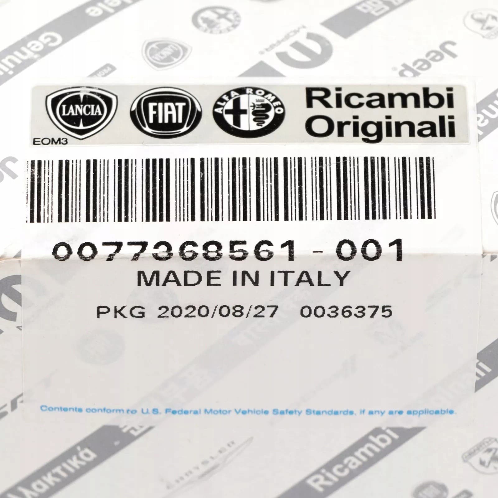 Activador de aire acondicionado Fiat OE 77368561 nuevo 4