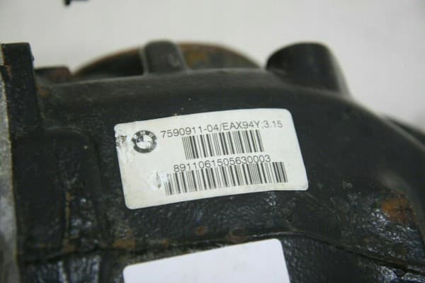 Diferencial trasero BMW X5 OEM 33107590911 usado 8
