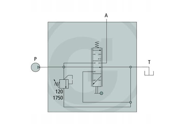 Válvula Monobloque Walvoil SD4-1 (KG3-120) - 38L usado