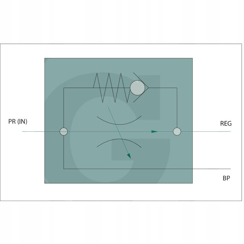 Webtec 3-Vías Regulador de Caudal CK22V200J RV 3/4-75 nuevo 4