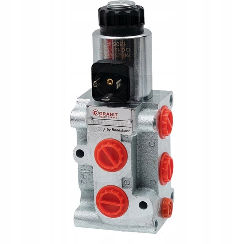 Válvula Granit 6/2 Vías Swv-E-12V Zinc-Níquel (3/8 ) nuevo 2