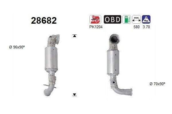 Catalizador AS 28682 nuevo