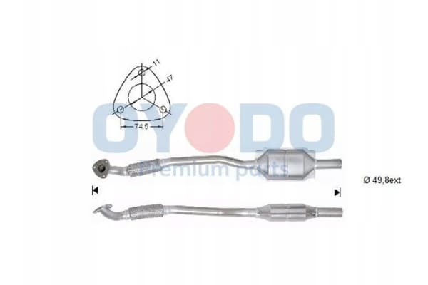 Catalizador Oyodo 20N0095-Oyo nuevo
