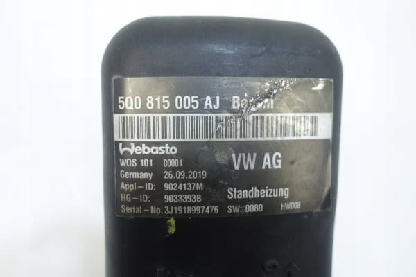 Webasto VW Golf Vii Gasolina 5Q0815005AJ usado 6