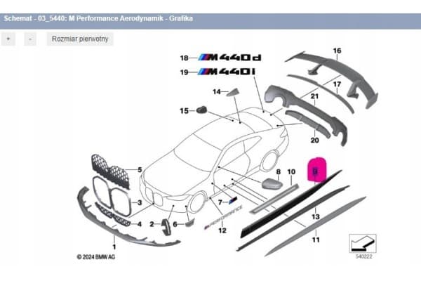Accesorios BMW 51145A11FA3 nuevo 2