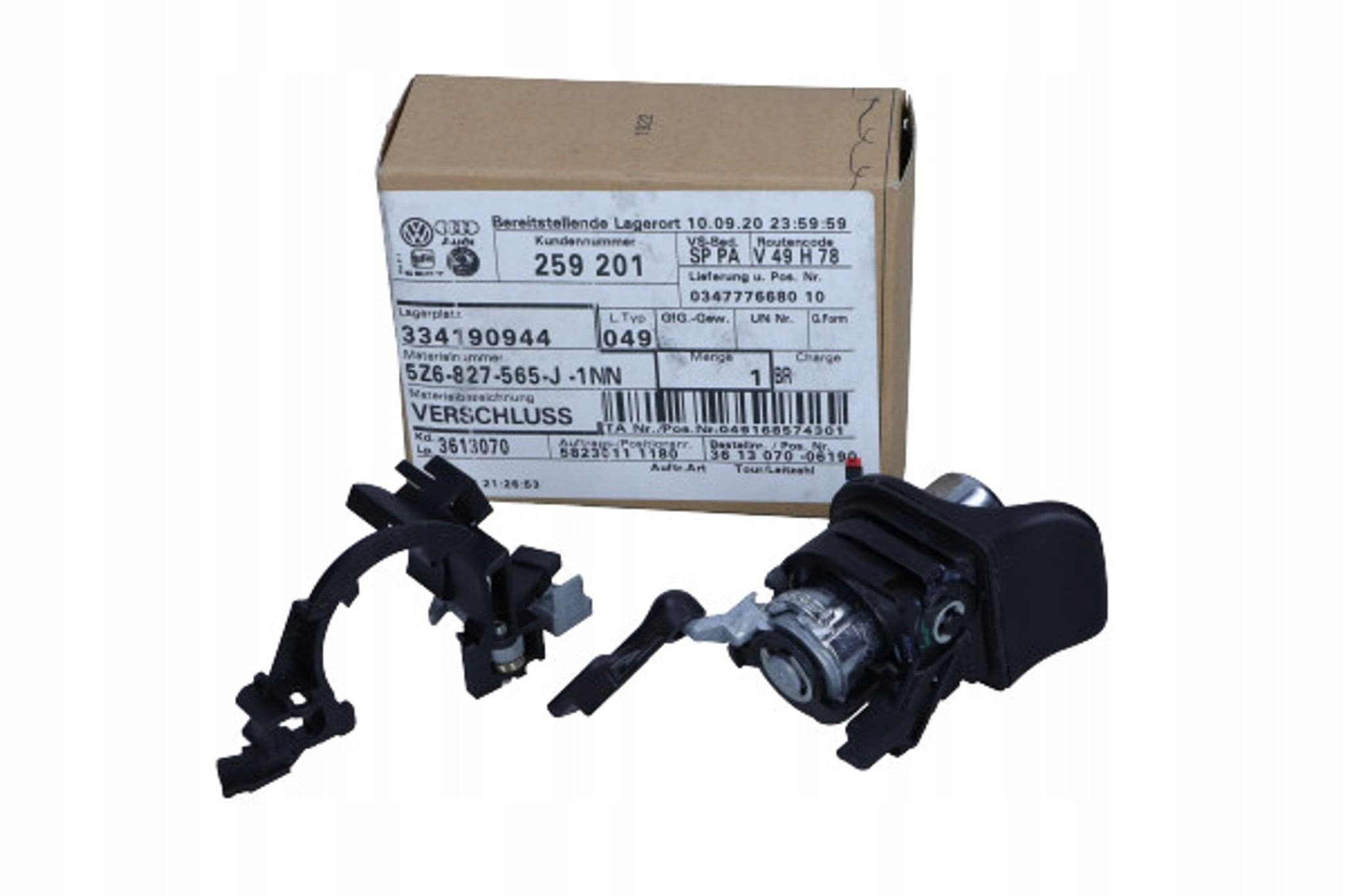 Cubierta de cerradura del maletero VW Fox 5Z para MY 2012 nuevo 3