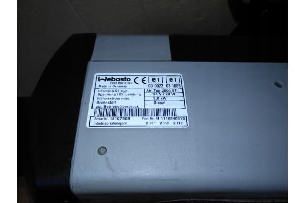 Webasto Mercedes Air Top 2000ST A9438300961 nuevo 4