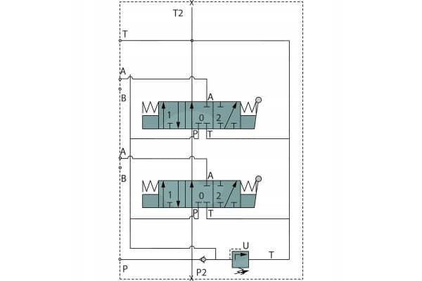 Válvula Monobloque Blb BM 40/2 GU-(2x) Mo-B1-T usado