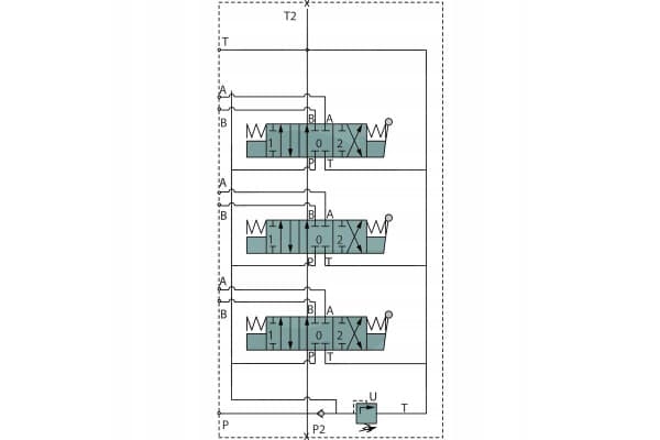 Válvulas monobloque Blb BM 70/3 GU-(3x) Mo-A1-T usado 6