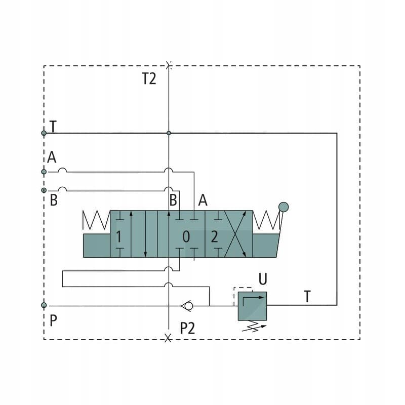 Válvula Monobloque Blb BM 100/1 Gu-Mo-A1-T nuevo