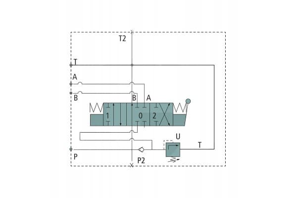 Válvula Monobloque Blb BM 100/1 Gu-Mo-A1-T usado