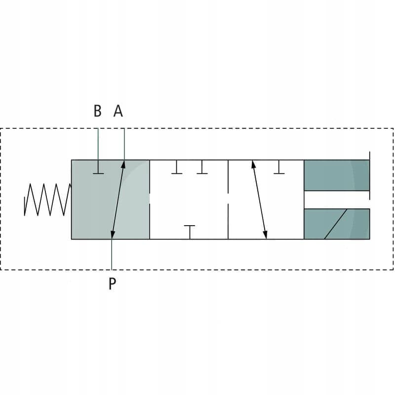Válvula Solenoide 3/2 Vías Walvoil Dwv-E-08 nuevo 3