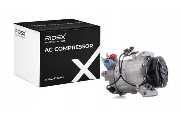 Compresor de aire acondicionado Ridex 447K0178 usado 2