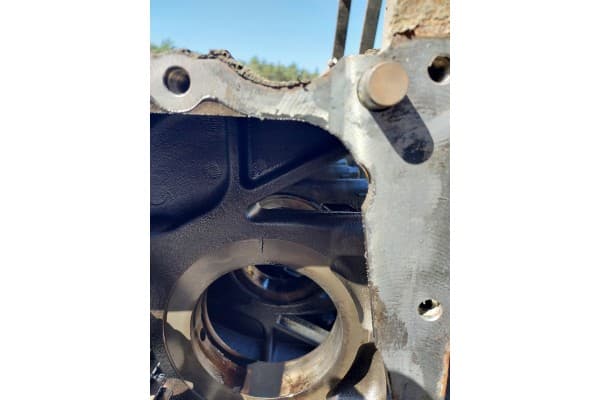 Bloque de Motor Man Tgx Tgs Tga D2676 LF52 E6 usado 7