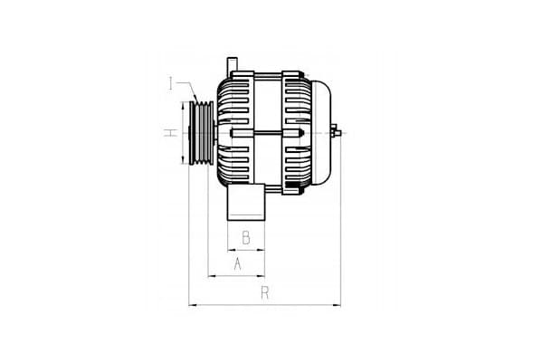 Alternador CAR115868 Hc-Cargo nuevo 4
