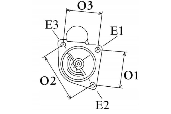 Motor de arranque HC-Cargo F032110524 usado 2