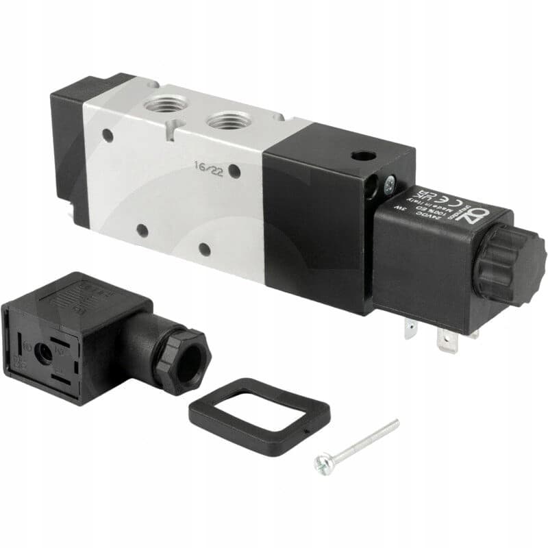 Válvula Solenoide Granit 5/2 vías con Retorno por Resorte nuevo