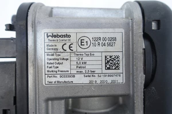Webasto VW Golf Vii Gasolina 5Q0815005AJ usado 5