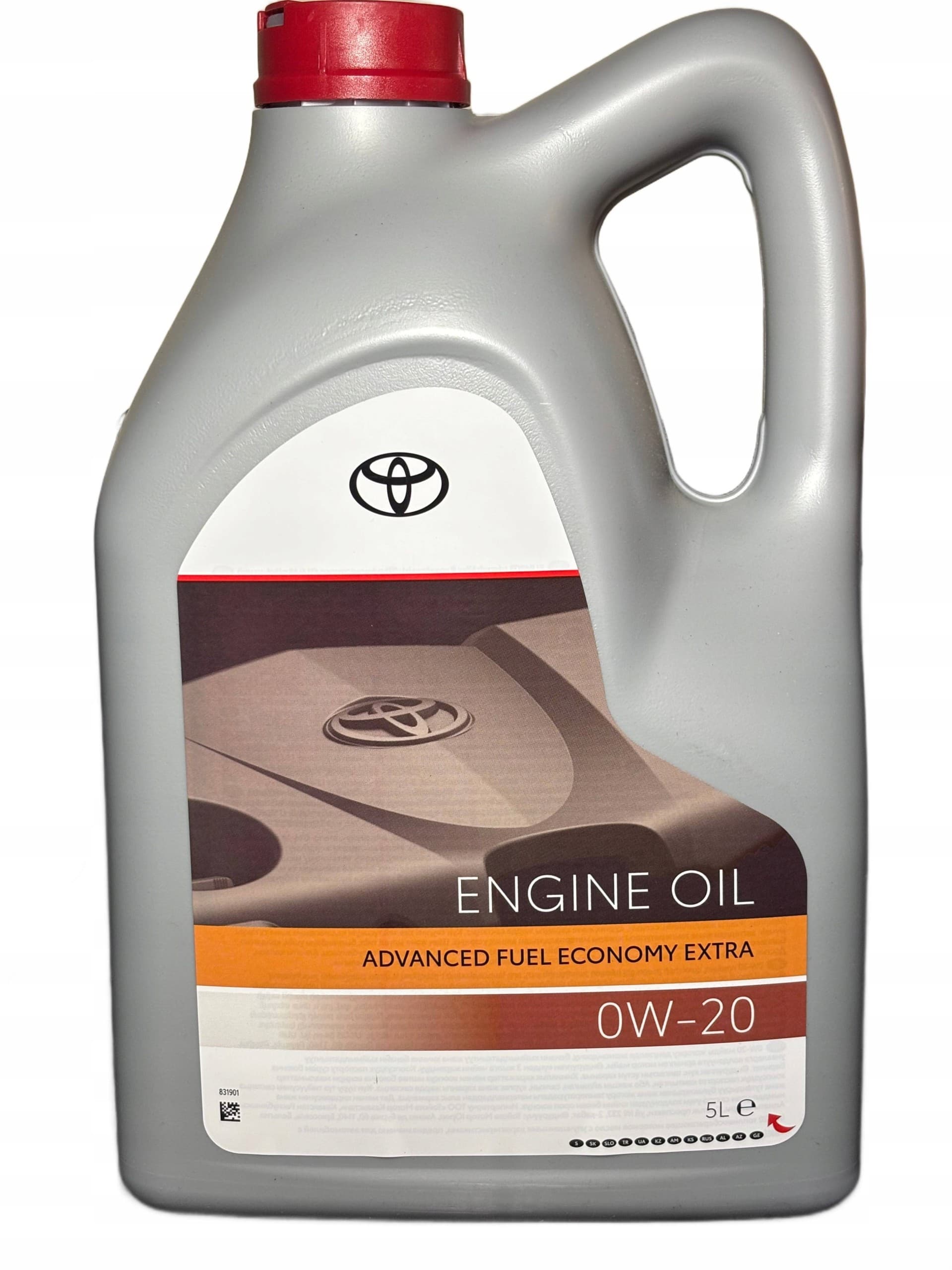 Aceite de Motor Toyota Afe 0W-20 5L 08880-86294 OE nuevo