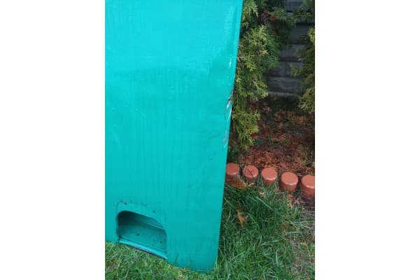 Puerta derecha con bisagras para Man Tgx usado 2