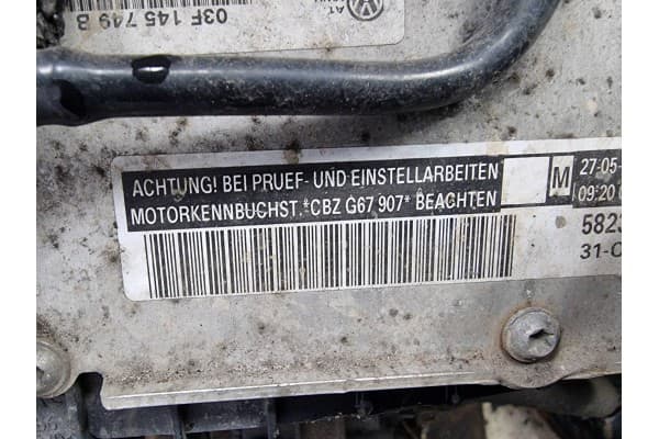 Motor Completo Cbzb 1.2 TSI 104 CV Skoda Rapid usado 2