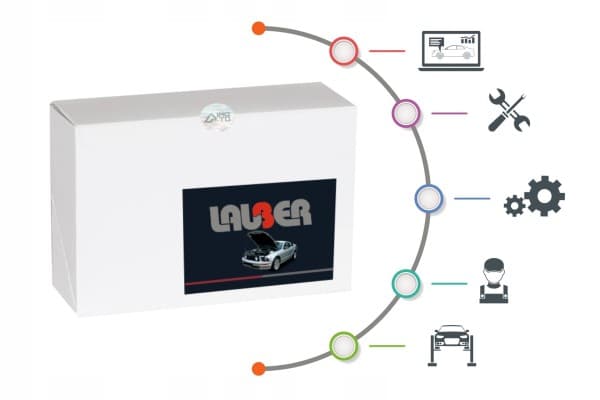 Lauber 66.9183 Caja de dirección reacondicionado 8
