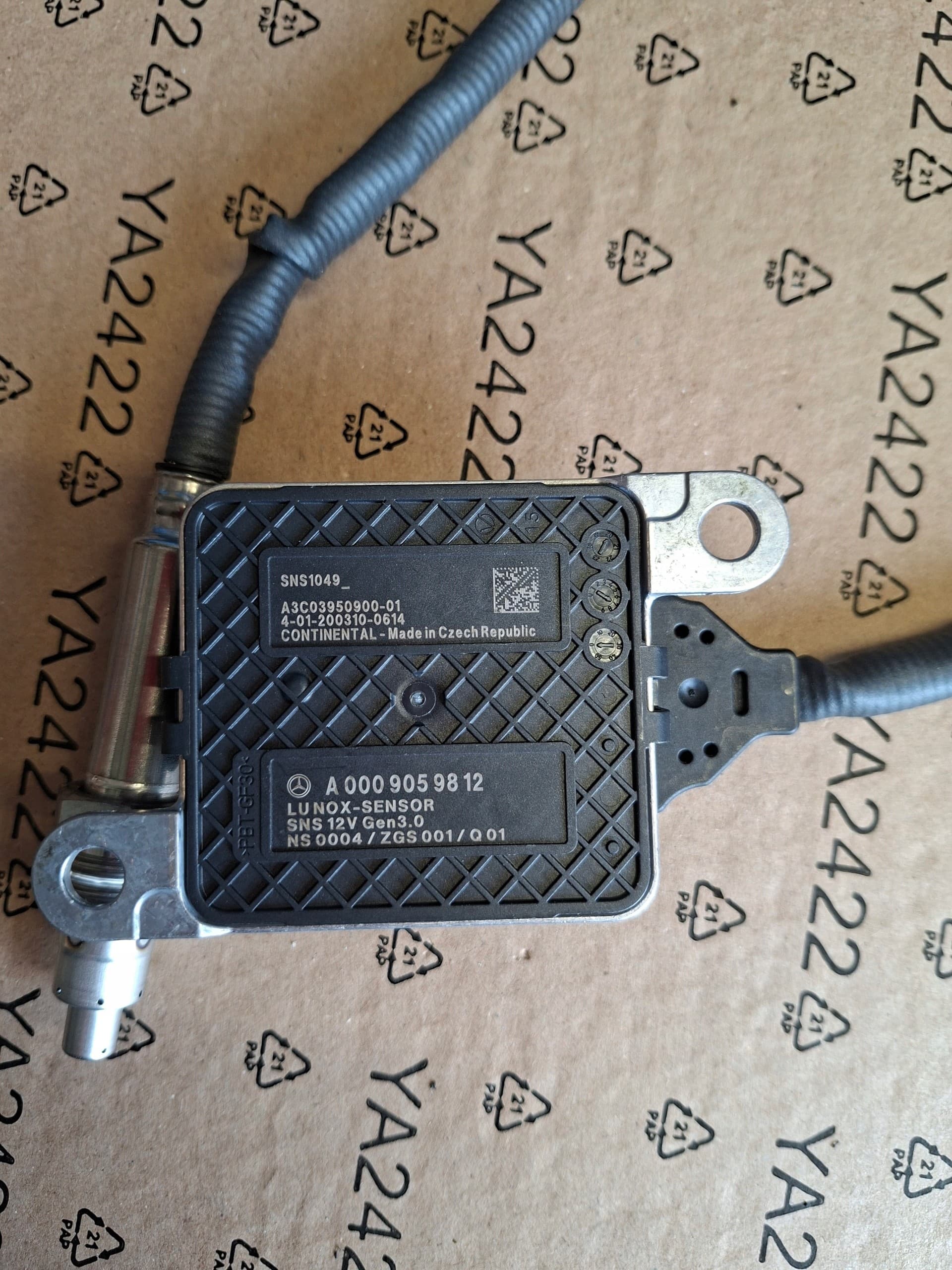 Sensor de Sonda NOx Mercedes Sprinter 910 A0009059812 nuevo 5